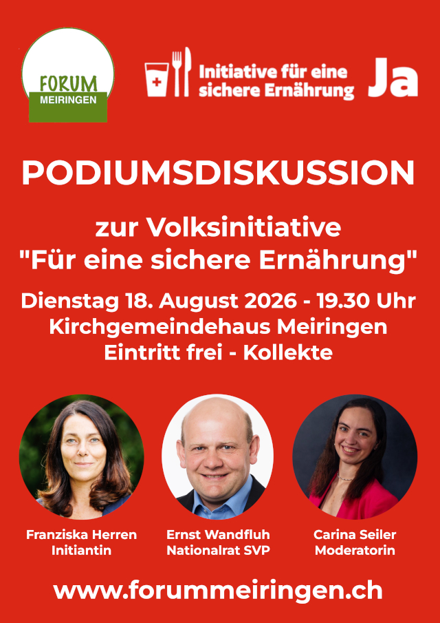 Für eine sichere Ernährung in der Schweiz